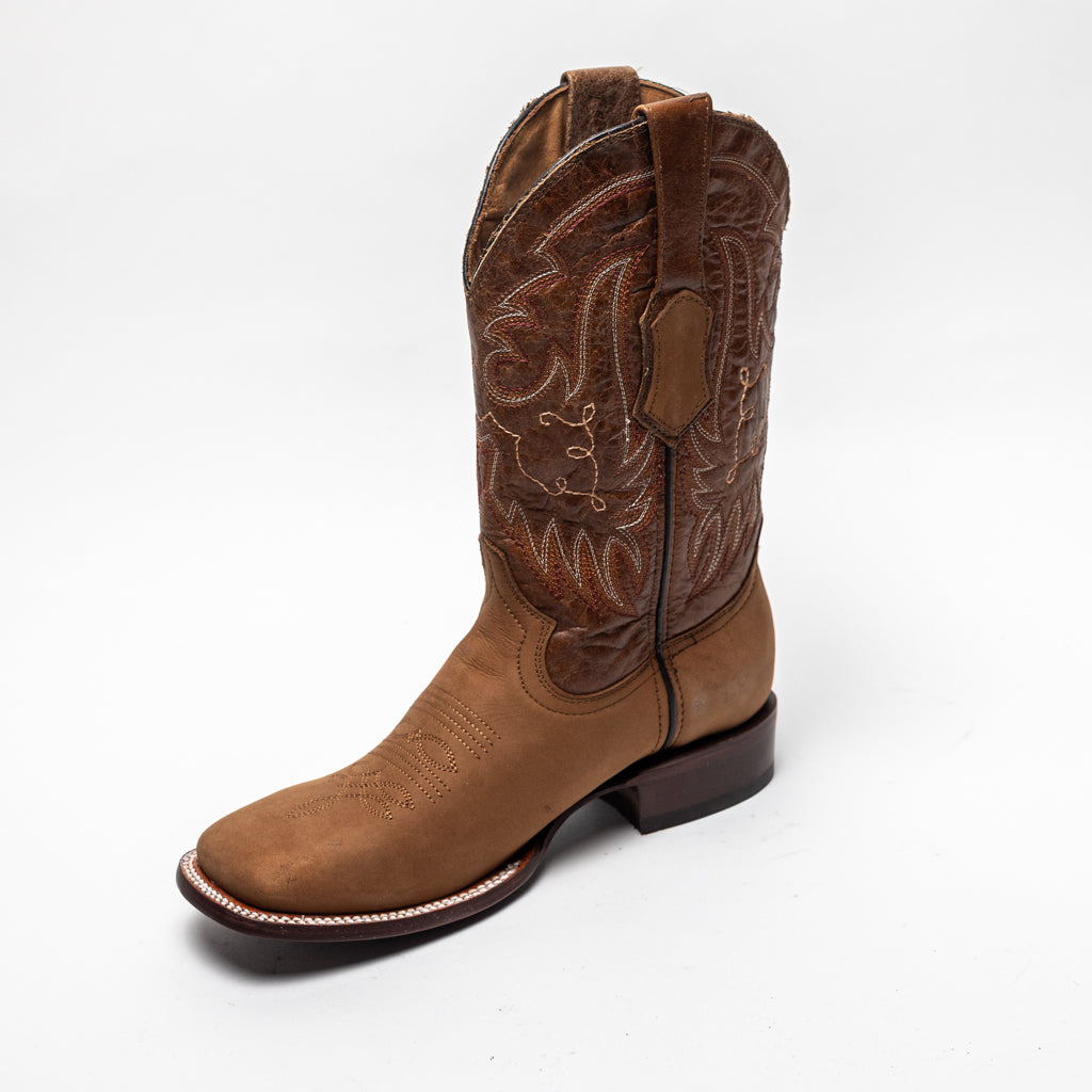 BOTA GOLDRUSH BULLDOG CRAZY MIEL SUELA DE HULE