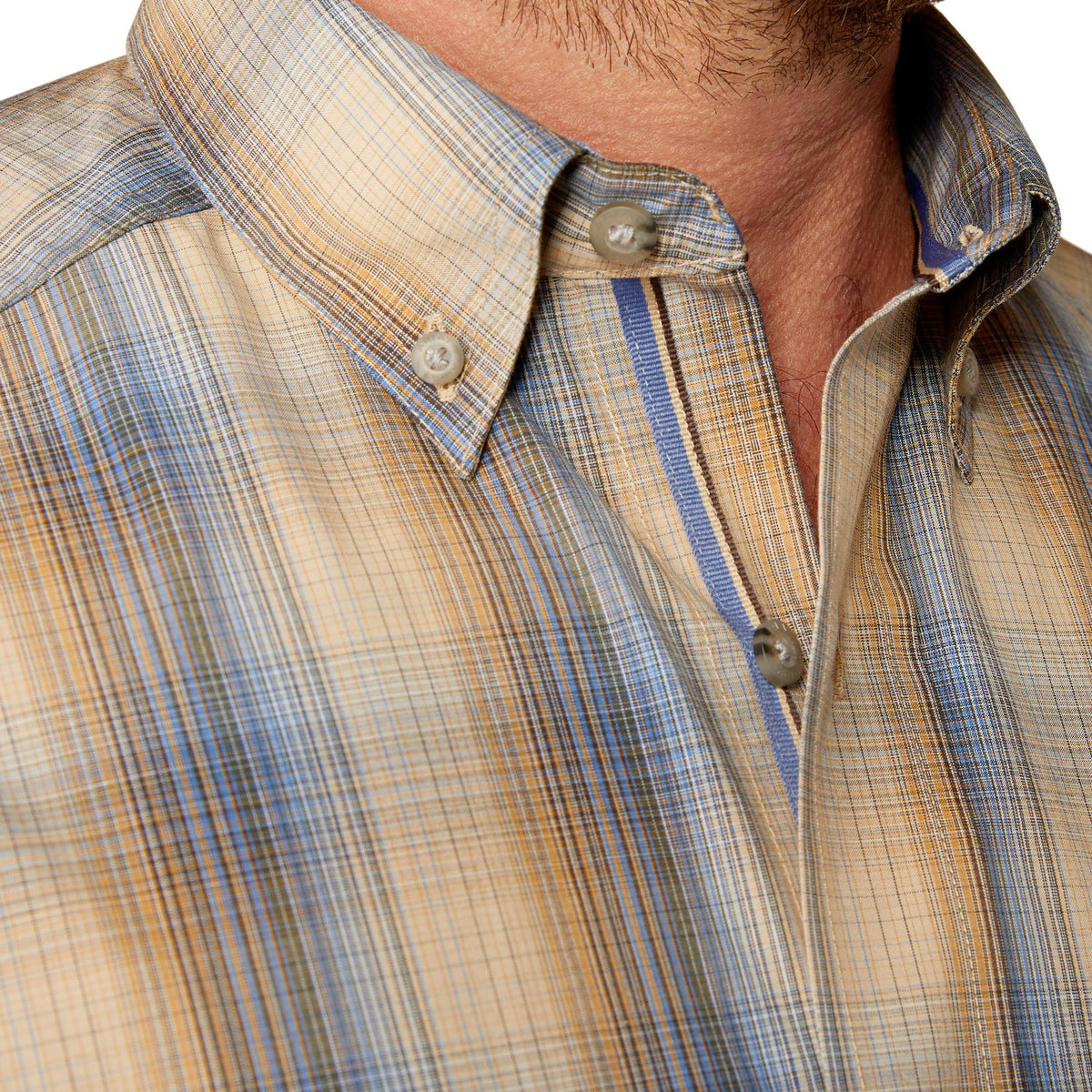 CAMISA ARIAT PRO CASEY LS SHRT KHAKI