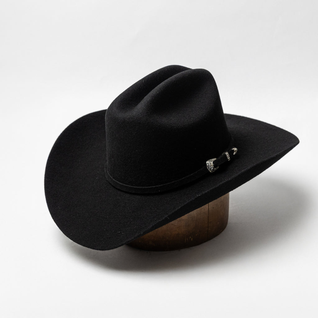 TEXANA GOLSTONE 200X PELO CONEJO NEGRA HORMA AMERICANA