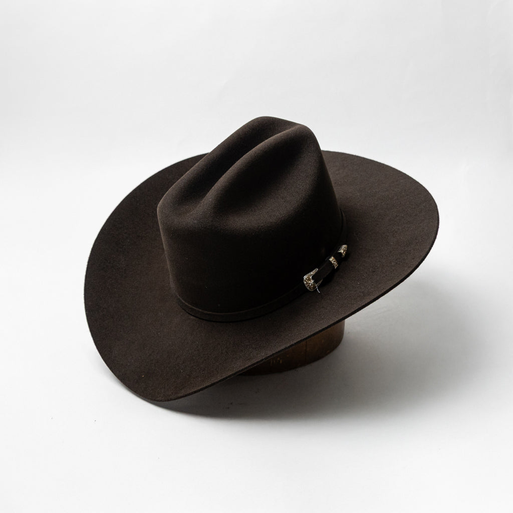 TEXANA GOLSTONE 200X PELO CONEJO CAFÉ HORMA AMERICANA