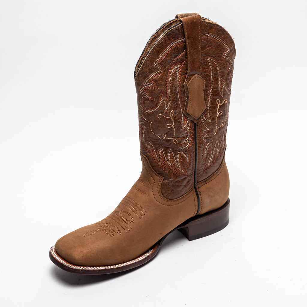 BOTA GOLDRUSH BULLDOG CRAZY MIEL SUELA DE HULE