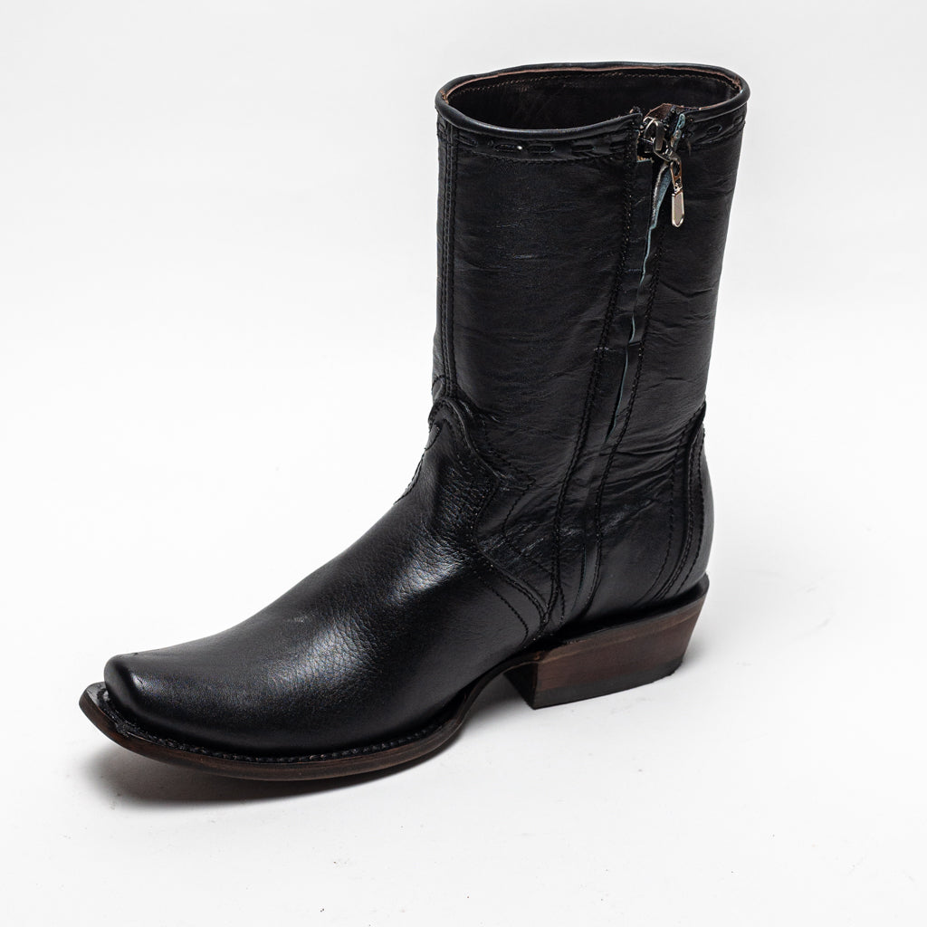 BOTA GOLDRUSH SIENA PIEL DE CABRA SUELA CUERO NEGRO