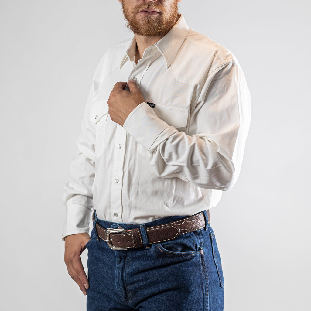 CAMISA WRANGLER WESTERN SHIRTS BLANCA LISA