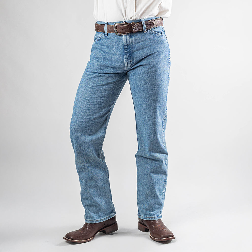 PANTALON WRANGLER SLIM FIT COLOR AZUL DESLAVADO